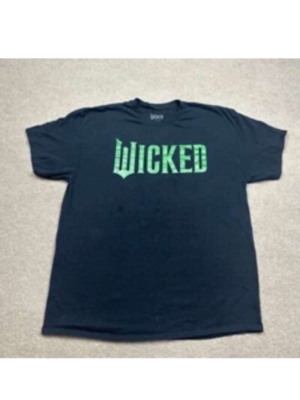 Wicked Graphic T Shirt Womens Size XL Black Movie Tee Short Sleeve